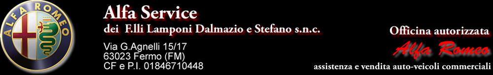 Alfa Service S.n.c. dei F.lli Lamponi Dalmazio e Stefano concessionaria Alfa Romeo Fermo